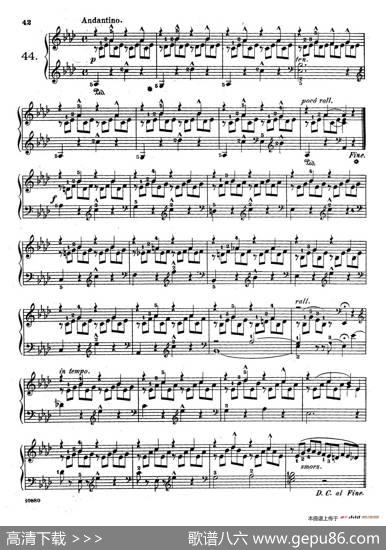 EtudesEnfantinesOp.37（儿童钢琴练习曲第40——45首）|亨利·莱蒙(HenryLemoine)