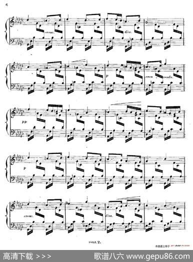 3RomancesSansParoles（3首无词浪漫曲·2.小溪）|查尔斯·弗朗索瓦·古诺(CharlesFrancoisGounod)