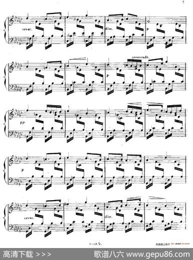 3RomancesSansParoles（3首无词浪漫曲·2.小溪）|查尔斯·弗朗索瓦·古诺(CharlesFrancoisGounod)