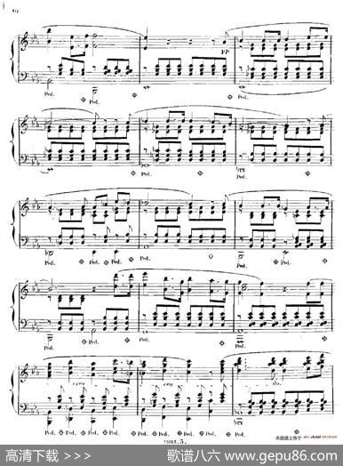 3RomancesSansParoles（3首无词浪漫曲·3.夜晚）|查尔斯·弗朗索瓦·古诺(CharlesFrancoisGounod)