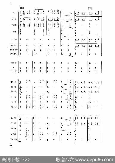 瑶族舞曲（民乐合奏总谱）|刘铁山茅沅曲、彭修文编配
