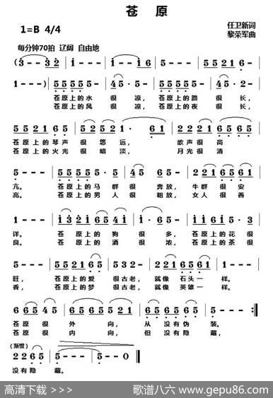 苍原 - 任卫新|黎荣军