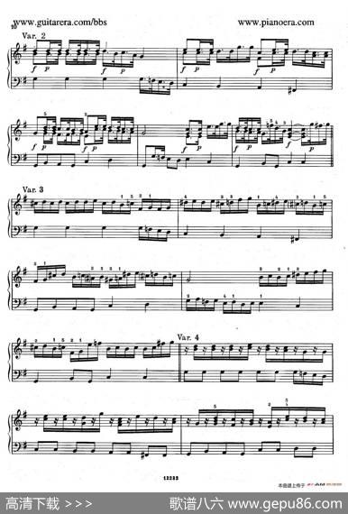 VariationsontheRussianSong（俄国民歌主题变奏曲）|瓦西里•佛多洛维其•特鲁托夫斯基(VasiliFyodorovichTrutovsky)
