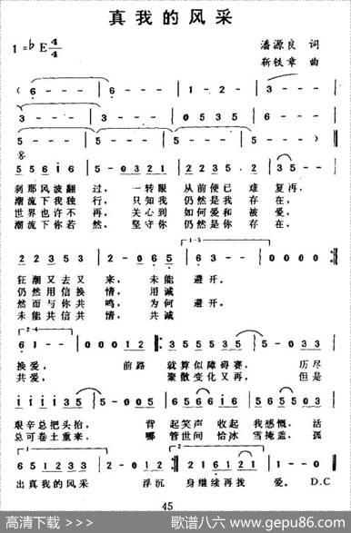真我的风采（粤语） - 潘源良|靳铁章