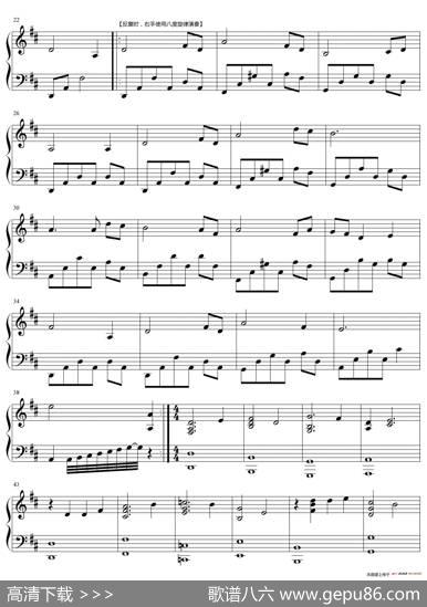 赵胤先钢琴曲谱《Theludlows》（电影《燃情岁月》主题曲）|JamesHorner