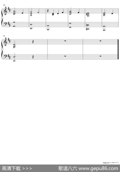 赵胤先钢琴曲谱《Theludlows》（电影《燃情岁月》主题曲）|JamesHorner