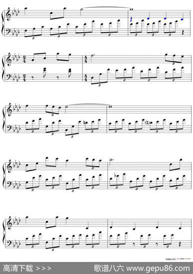 赵胤先钢琴曲谱《简爱JaneEyre》（电影《简爱JaneEyre》1970年版主题音乐）|JohnWilliams
