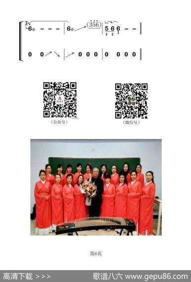 葬花吟（古筝大字谱） - 王立平