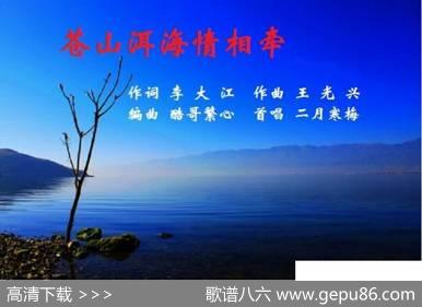 苍山洱海情相牵 - 李大江|王光兴
