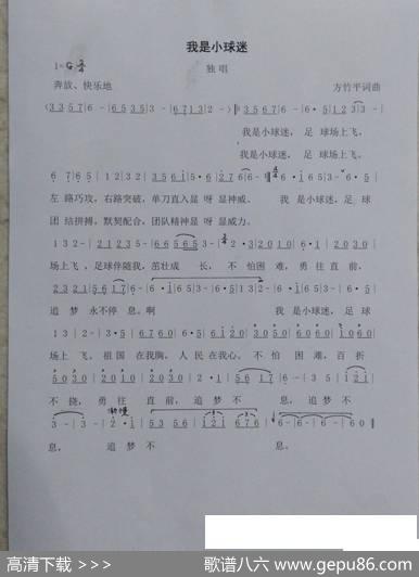 我是小球迷 - 方竹平|方竹平