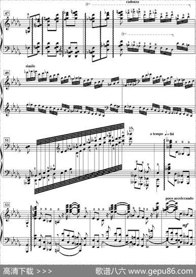 降B小调第一钢琴协奏曲（柴科夫斯基作曲版）