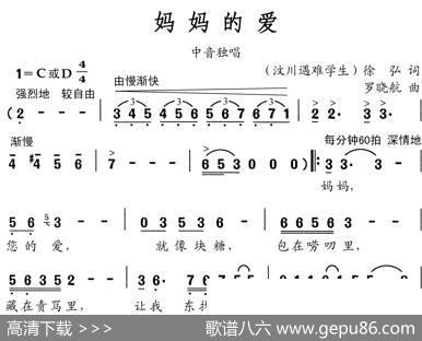 妈妈的爱 - 徐弘|罗晓航