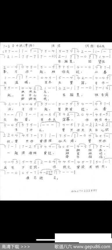 淌泪（粤语版） - 李永雄|李永雄