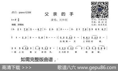 父亲的手（刘和刚） - 京湘婷韵|韩婷婷