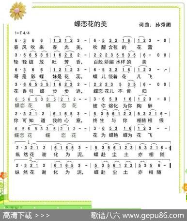 蝶恋花的美 - 孙秀媚|孙秀媚