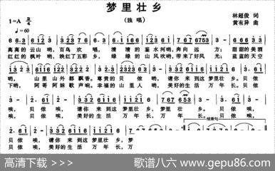 梦里壮乡 - 林超俊|黄有异