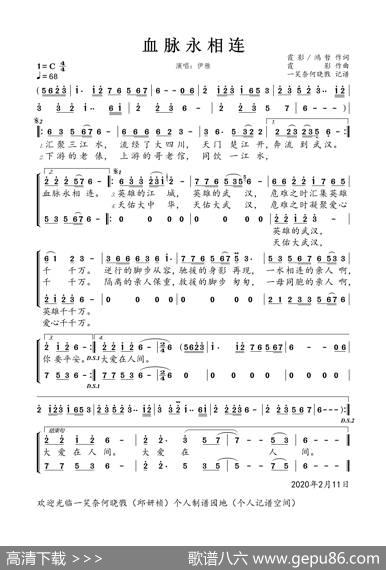 血脉永相连（独唱版） - 霞影、鸿哲|霞影
