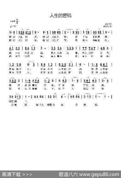人生的密码 - 野野|刘新太