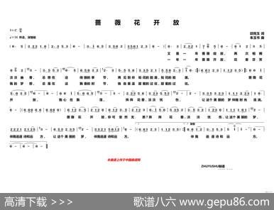 蔷薇花开放 - 邱克玉|朱玉书