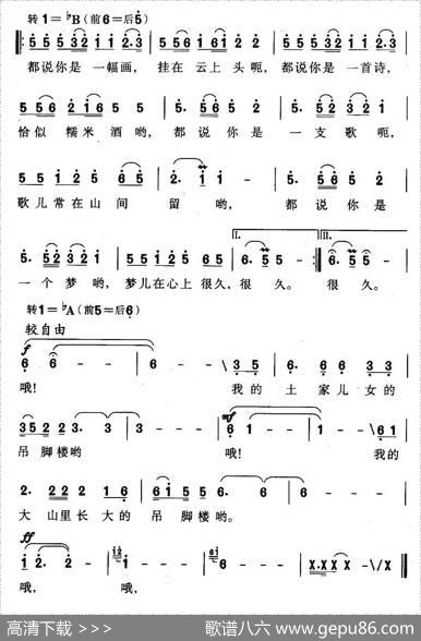 大山里长大的吊脚楼 - 雷子明|雷维模