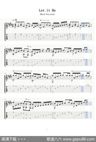 随他去（LetItBe困难版） - Lennon–McCartney|Lennon–McCartney