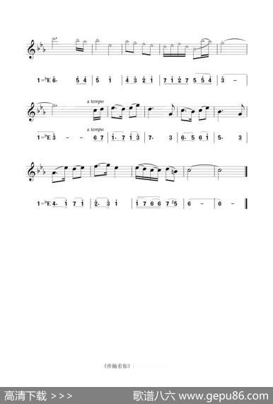 伴随着你（小提琴练习曲）|［日］久石让
