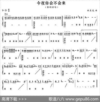 今夜你会不会来 - 谢明训|林东龙