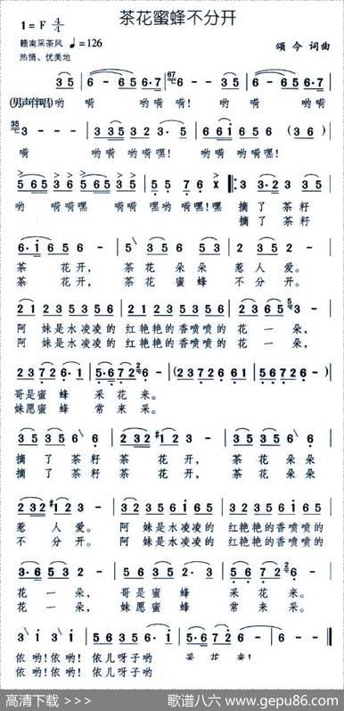 茶花密蜂不分开 - 颂今|颂今