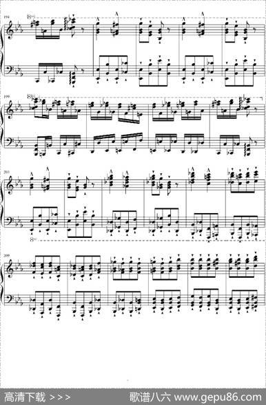 半音阶华丽足尖舞（大加洛普舞曲）