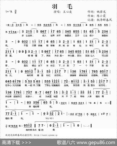 羽毛 - 姚若龙|陈小霞