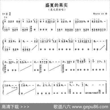 盛夏的果实