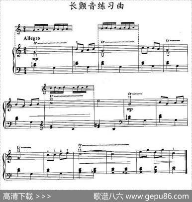 长颤音练习曲