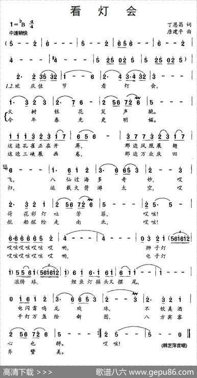 看灯会 - 丁恩昌|唐建平