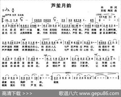 芦笙月韵