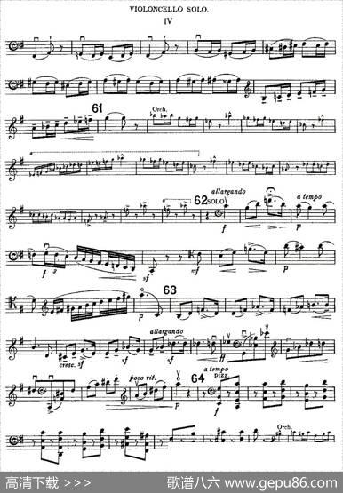 EdwardElgarConcertoeMinorOp85ForCello（Cel）