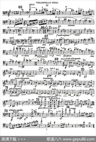 EdwardElgarConcertoeMinorOp85ForCello（Cel）