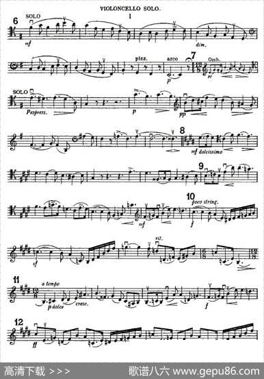 EdwardElgarConcertoeMinorOp85ForCello（Cel）