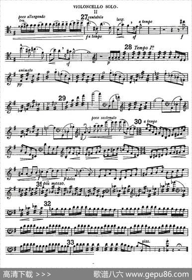 EdwardElgarConcertoeMinorOp85ForCello（Cel）
