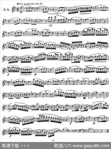 KloseEtudesChantantesPourSaxophone（KLOSE的15首练习曲集）