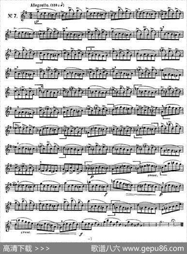 KloseEtudesChantantesPourSaxophone（KLOSE的15首练习曲集）