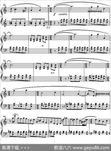 小奏鸣曲一、在阳光下
