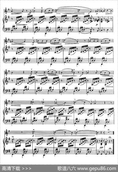 OnWingsofSong（小提琴+钢琴）
