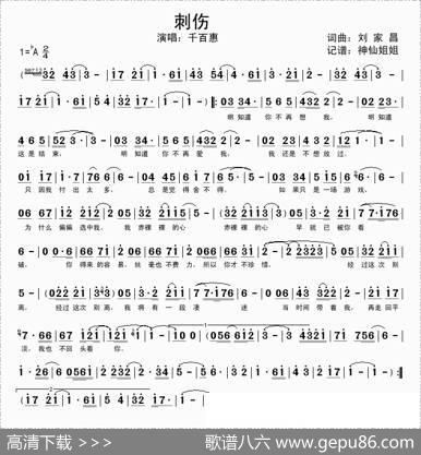 刺伤 - 刘家昌|刘家昌