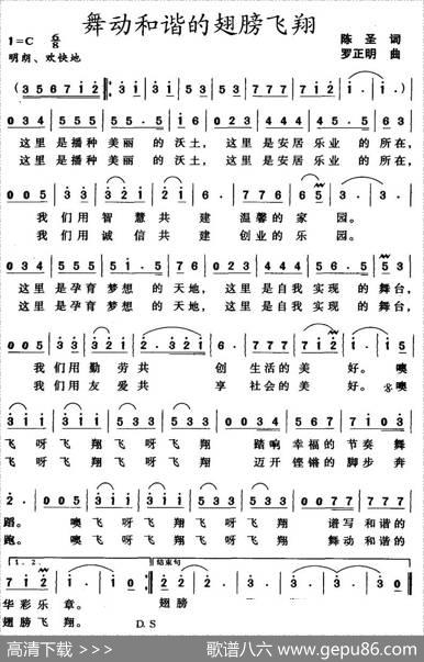 舞动和谐的翅膀飞翔 - 陈圣|罗正明