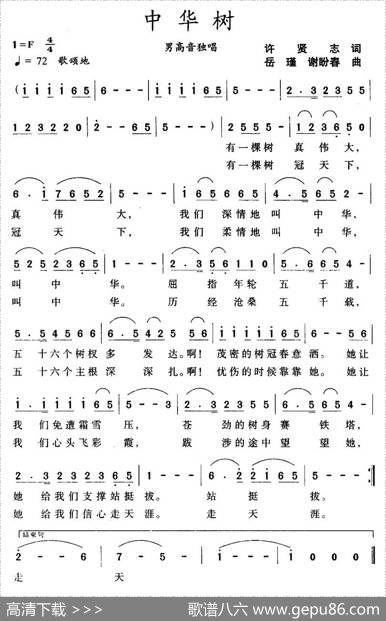 中华树