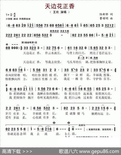 天边花正香 - 陆新桥|曹耀明