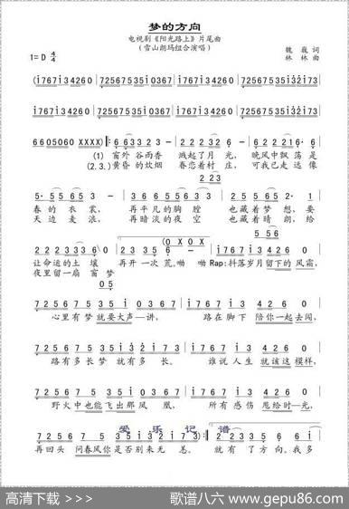 梦的方向（电视剧《阳光路上》片尾曲） - 魏巍|林林