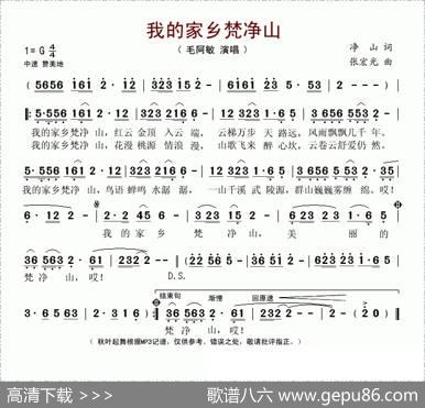 我的家乡梵净山（净山词张宏光曲） - 净山|张宏光
