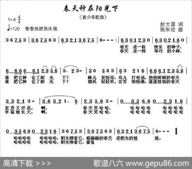 春天种在阳光下 - 赵大国|张朱论