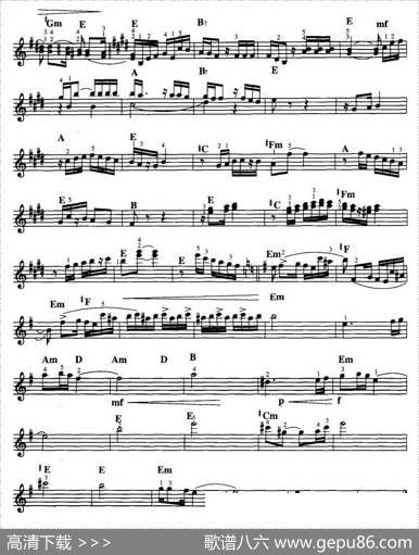 蓝天（立茨纳曲、陈方编配版）|立茨纳曲、陈方编配